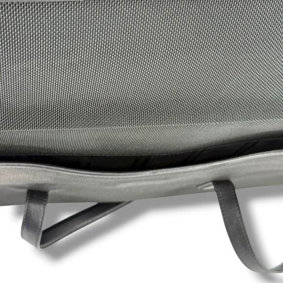 Tumi Alpha Briefcase Bag With Over The Shoulder Handels Solid Black 43010D3 - Picture 10 of 16